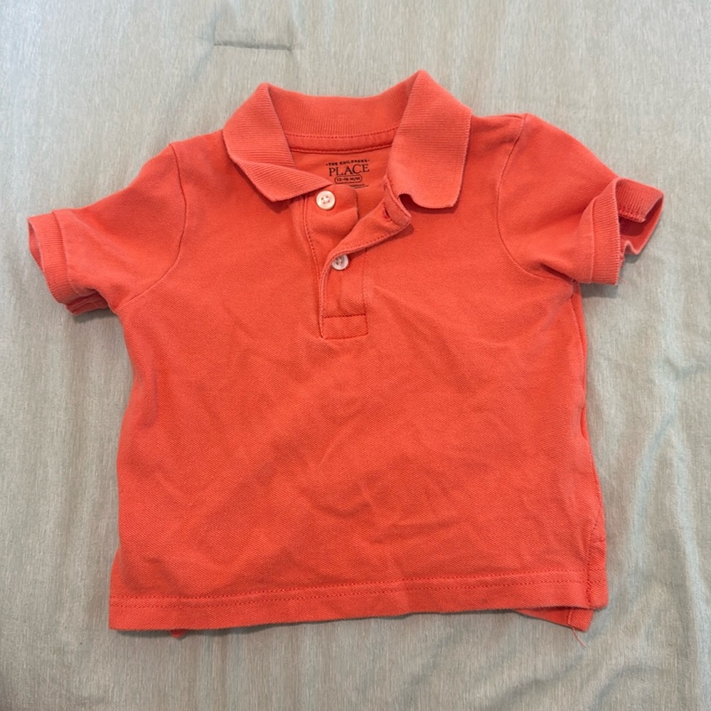 Children’s place orange polo